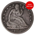 Bullionshark 1839-1891 Seated Liberty Half Dollar 