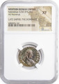 Bullionshark Roman AE2 of Valentinian II (AD375-392)NGC (XF) 