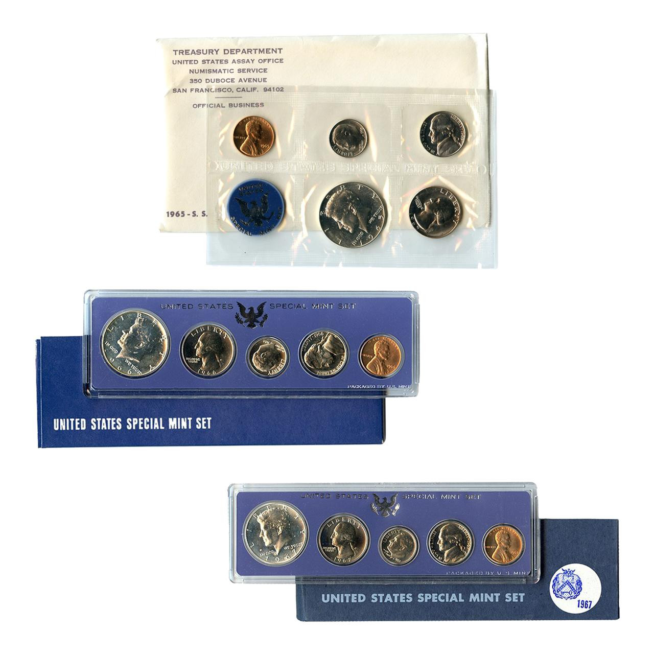 Buy 1965-1967 SMS Sets Online - Special Mint For Sale