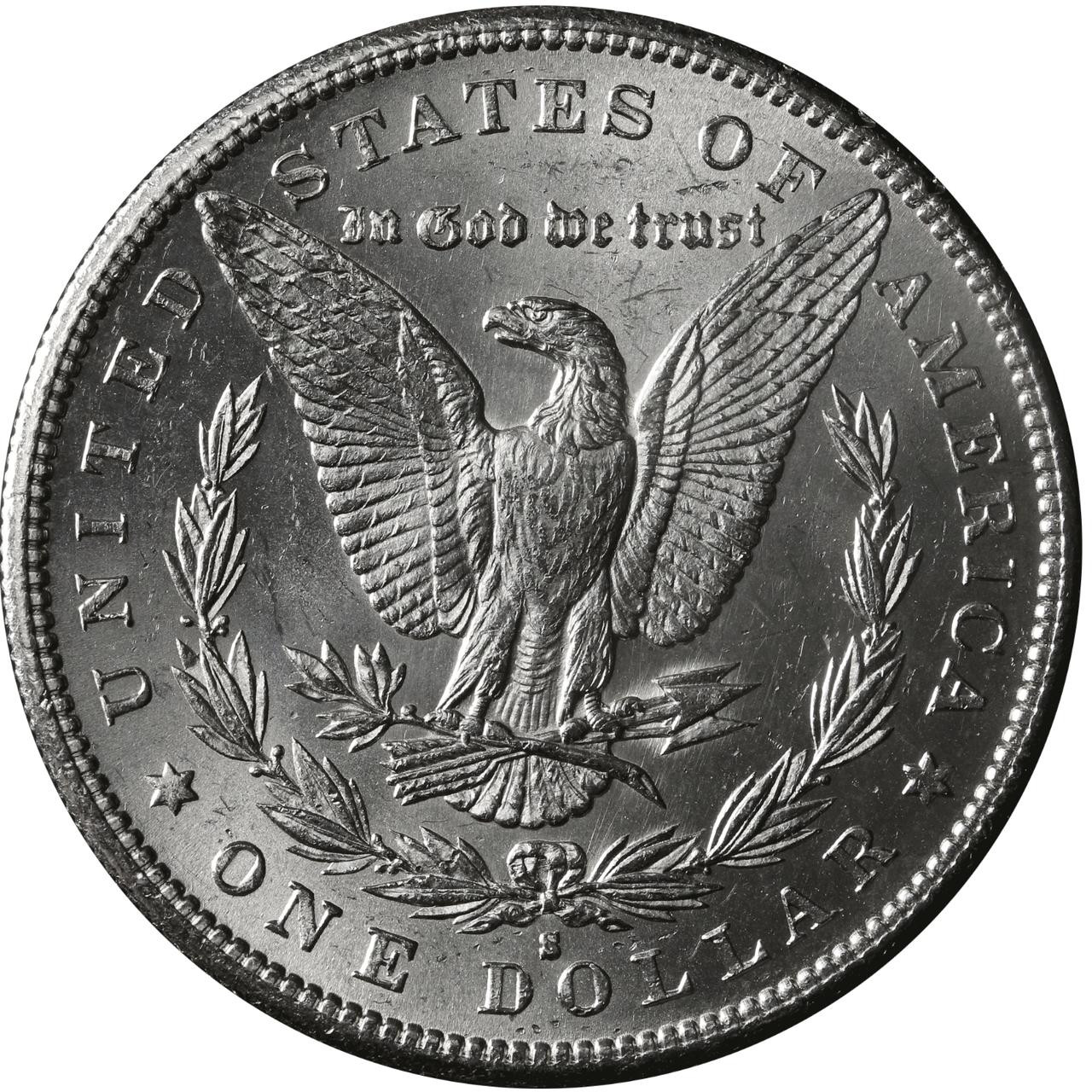 1890-S Morgan Silver Dollar BU - Bullion Shark Rare Coin Dealer
