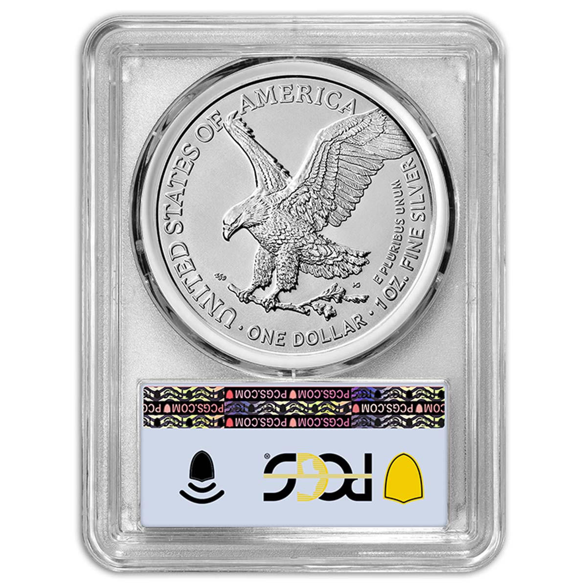 Buy 2024 $1 American Silver Eagle PCGS MS70 FS Flag Label online