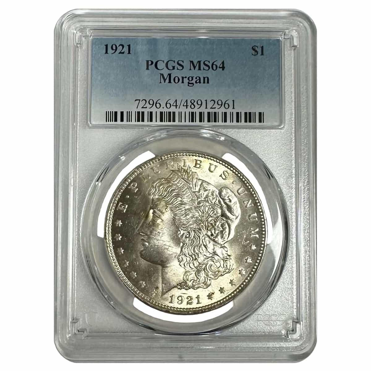 1921-P モルガンダラー PCGS MS64 Morgan dollar 1921 Morgan Dollar PCGS MS64 For Sale