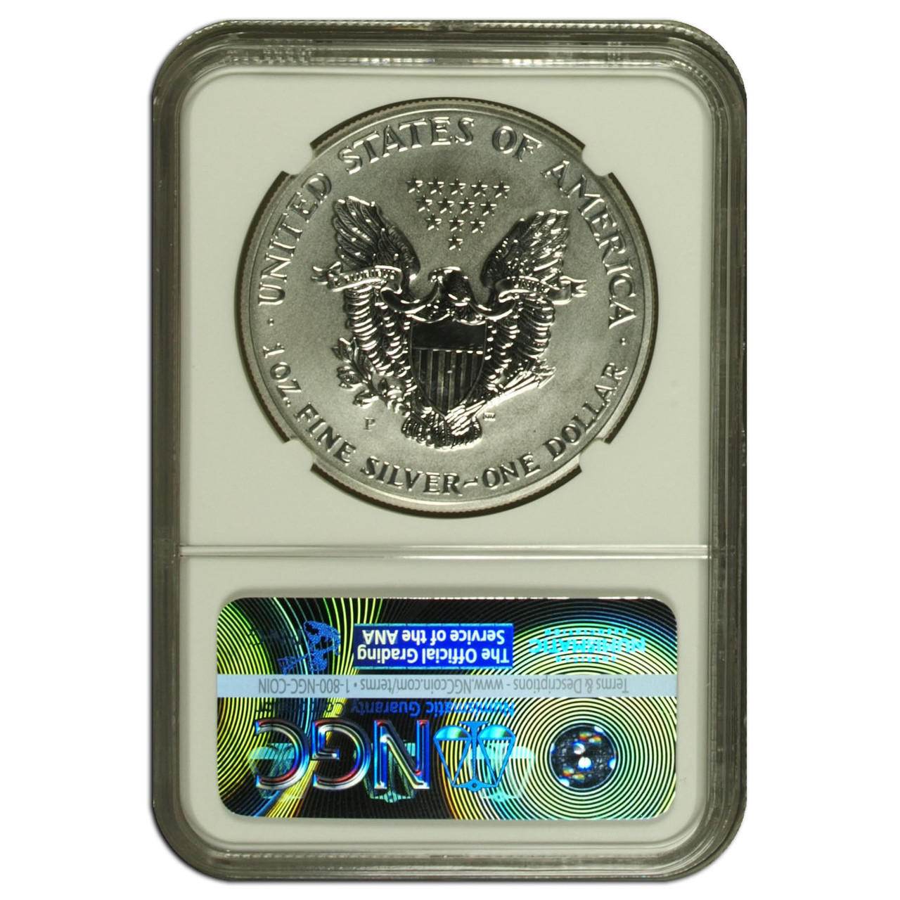 【NGC最高鑑定】イーグル銀貨2006 リバースプルーフ 2006-P Reverse Proof Silver Eagle NGC rev PF69 - The First