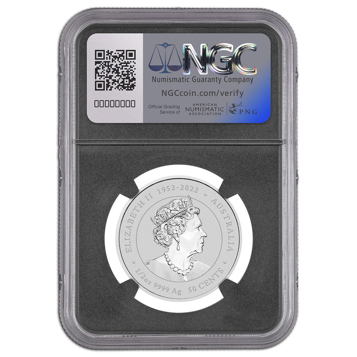 2024 1/2 oz Silver Lunar Dragon NGC MS70 Black Core - First Releases