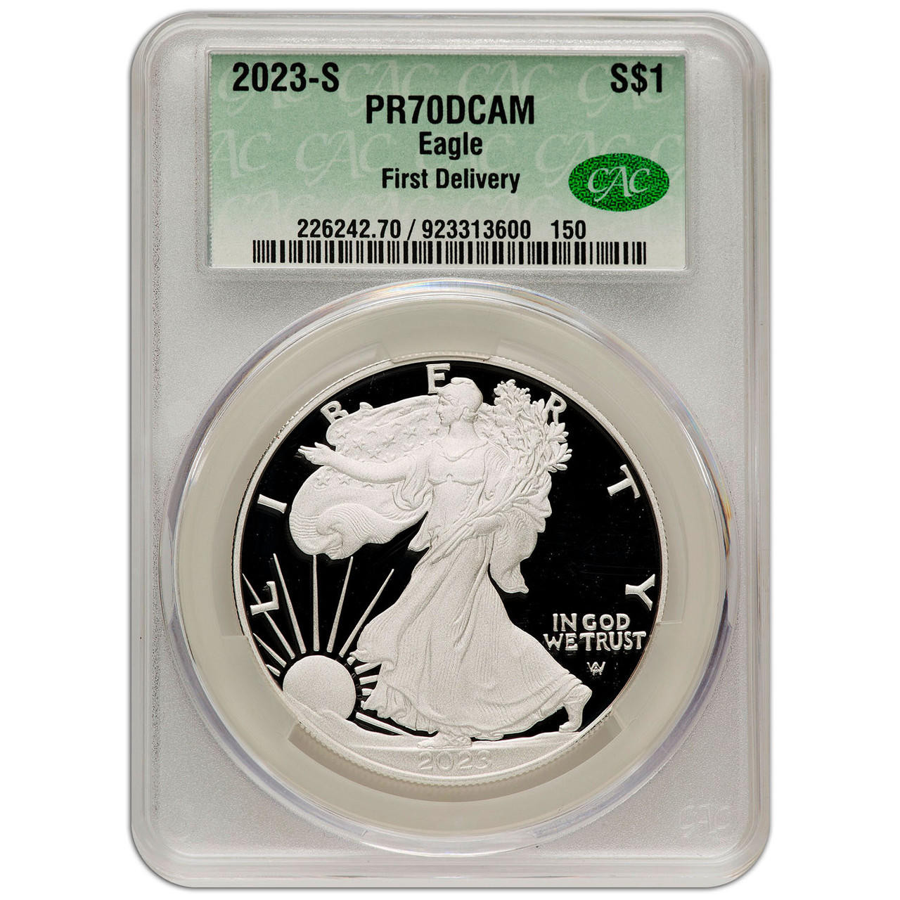 最高鑑定　PCGS-PR70 DCAM FDI パラオ アロワナ 2019 銀貨 最高鑑定 PCGS-PR70 DCAM FDI パラオ アロワナ 2019 銀貨 最高鑑定