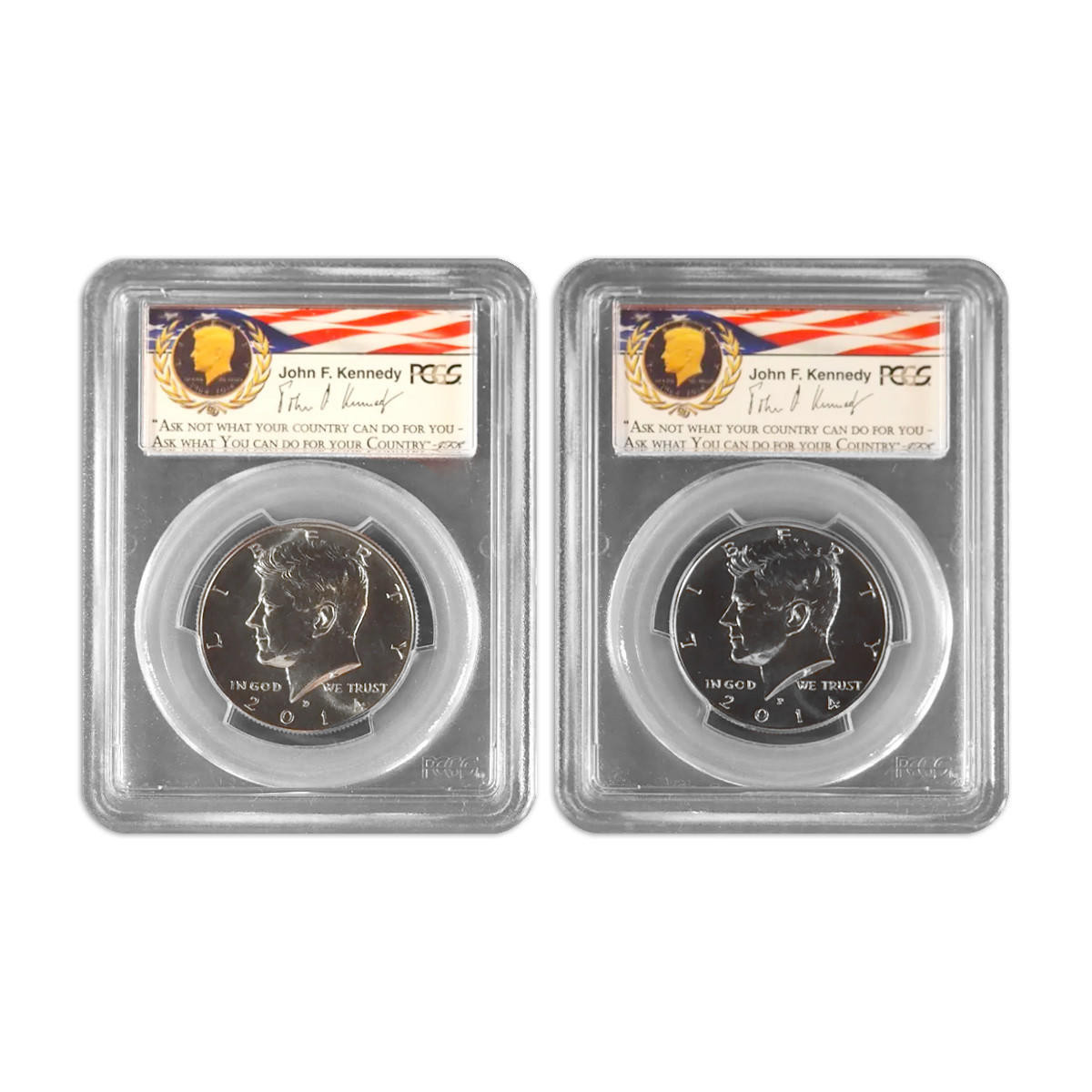 Buy 2014 Kennedy Half Dollar 50th Anniversary SP68 Set Online
