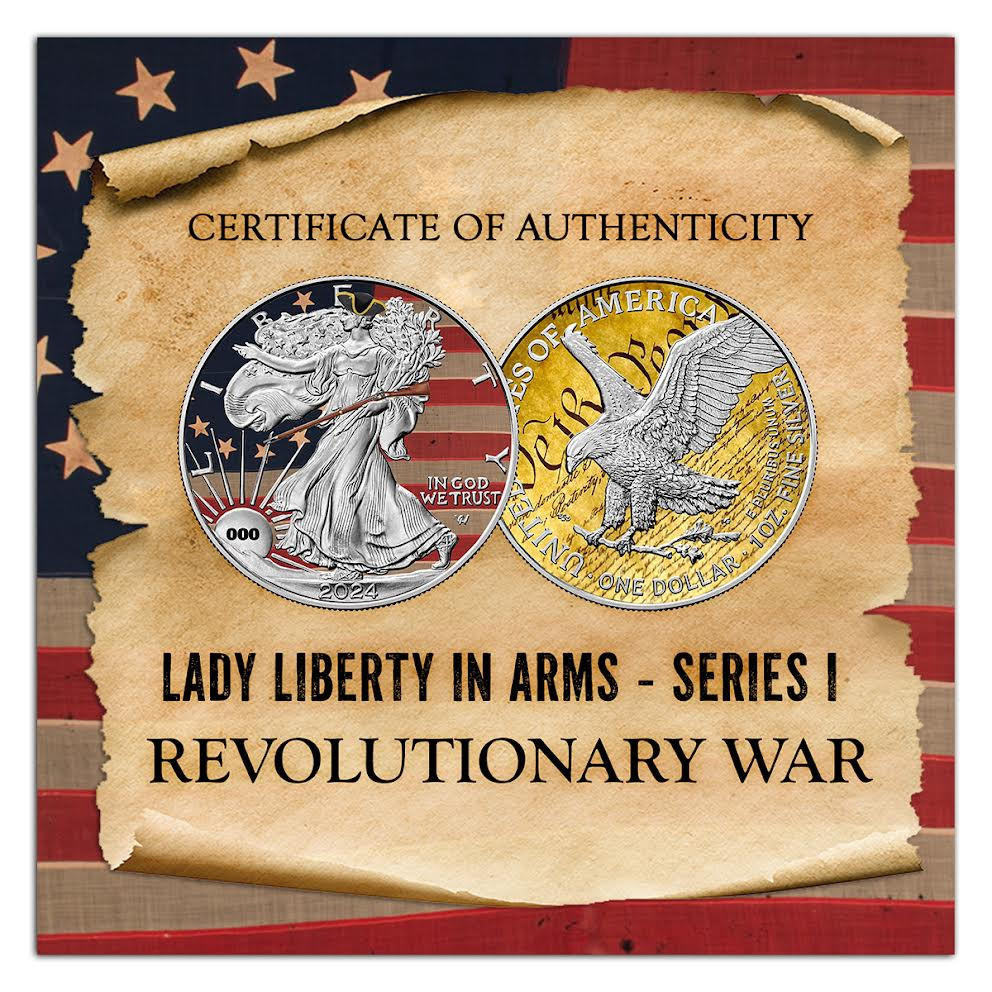 Buy 2024 SE Lady Liberty in Arms Revolutionary War Online