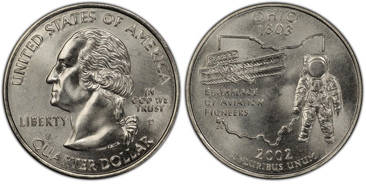 ★レア！レトロ★WDW★2002★アーティスト・チョイスピン★ Buy 2002-D Ohio State Quarter BU Online
