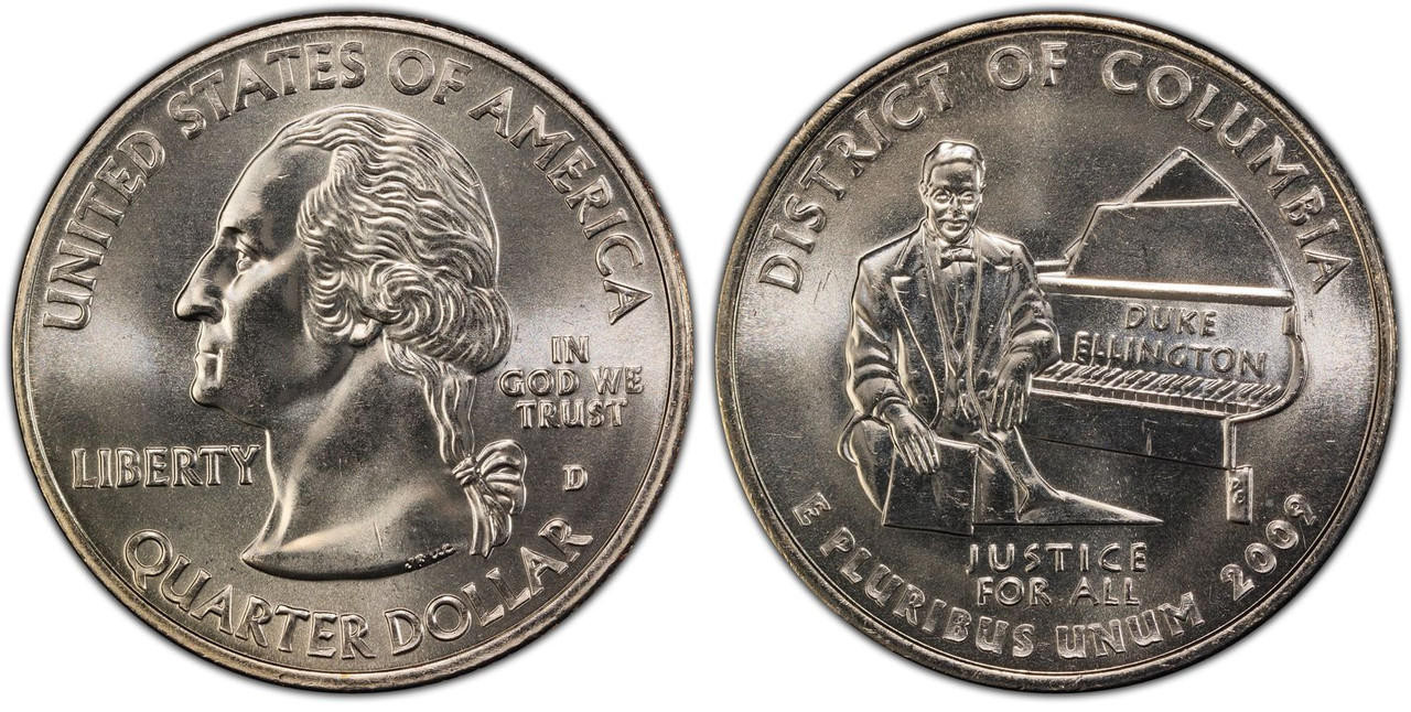 Buy 2009-D District of Columbia State Quarter BU Online