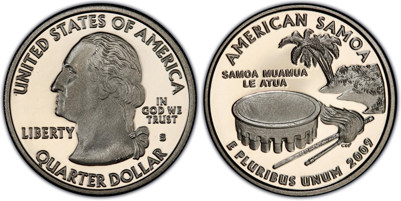 Buy 2009-S American Samoa State Quarter Choice Proof Online