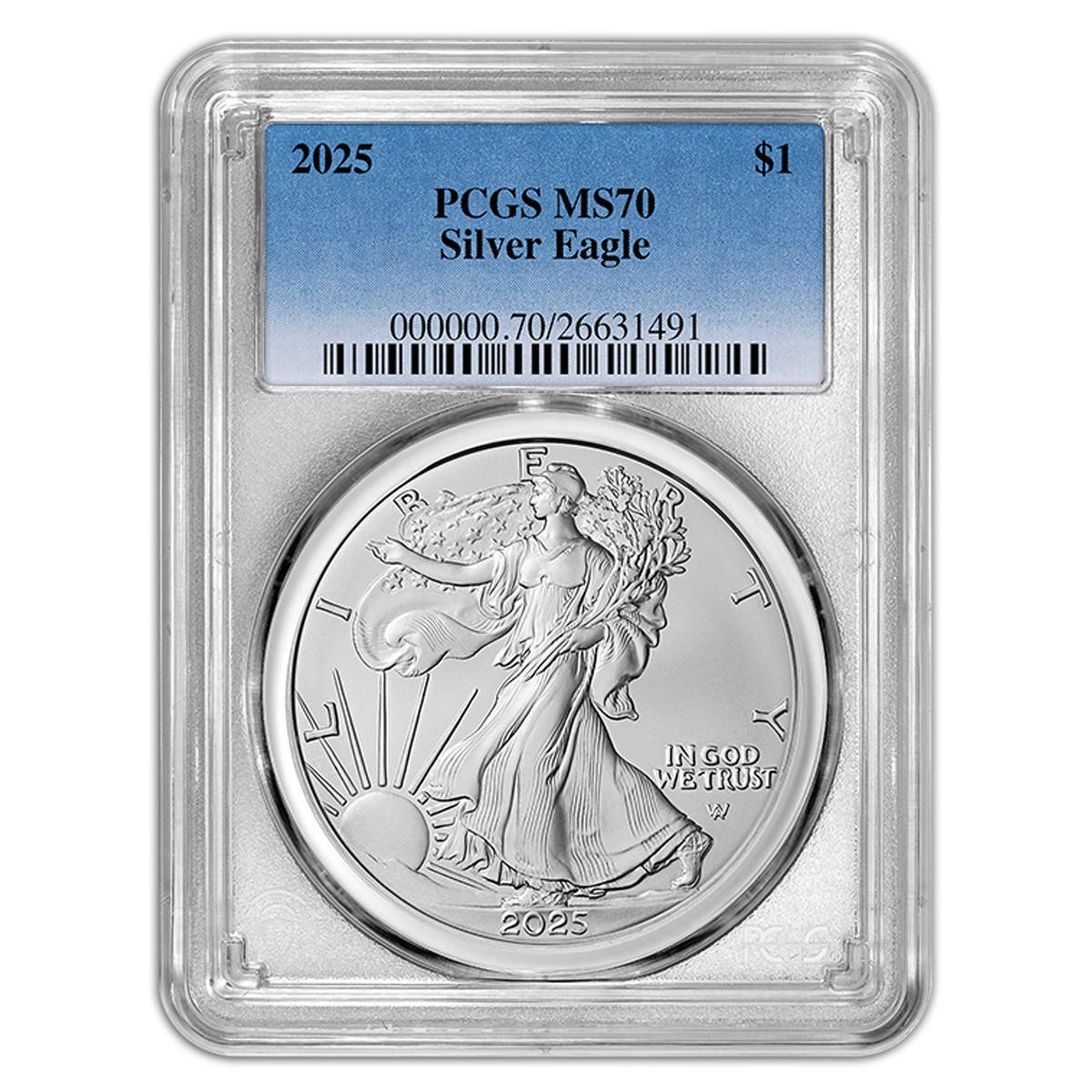 Buy 2025 Silver Eagles PCGS MS70 Online