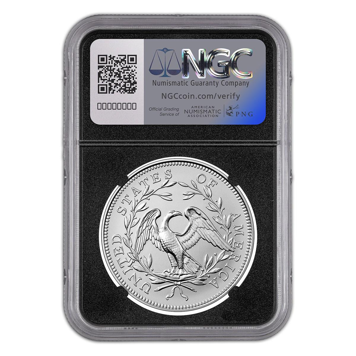 Buy 230th Anniversary Flowing Hair Silver Medal NGC MS70 Magnum