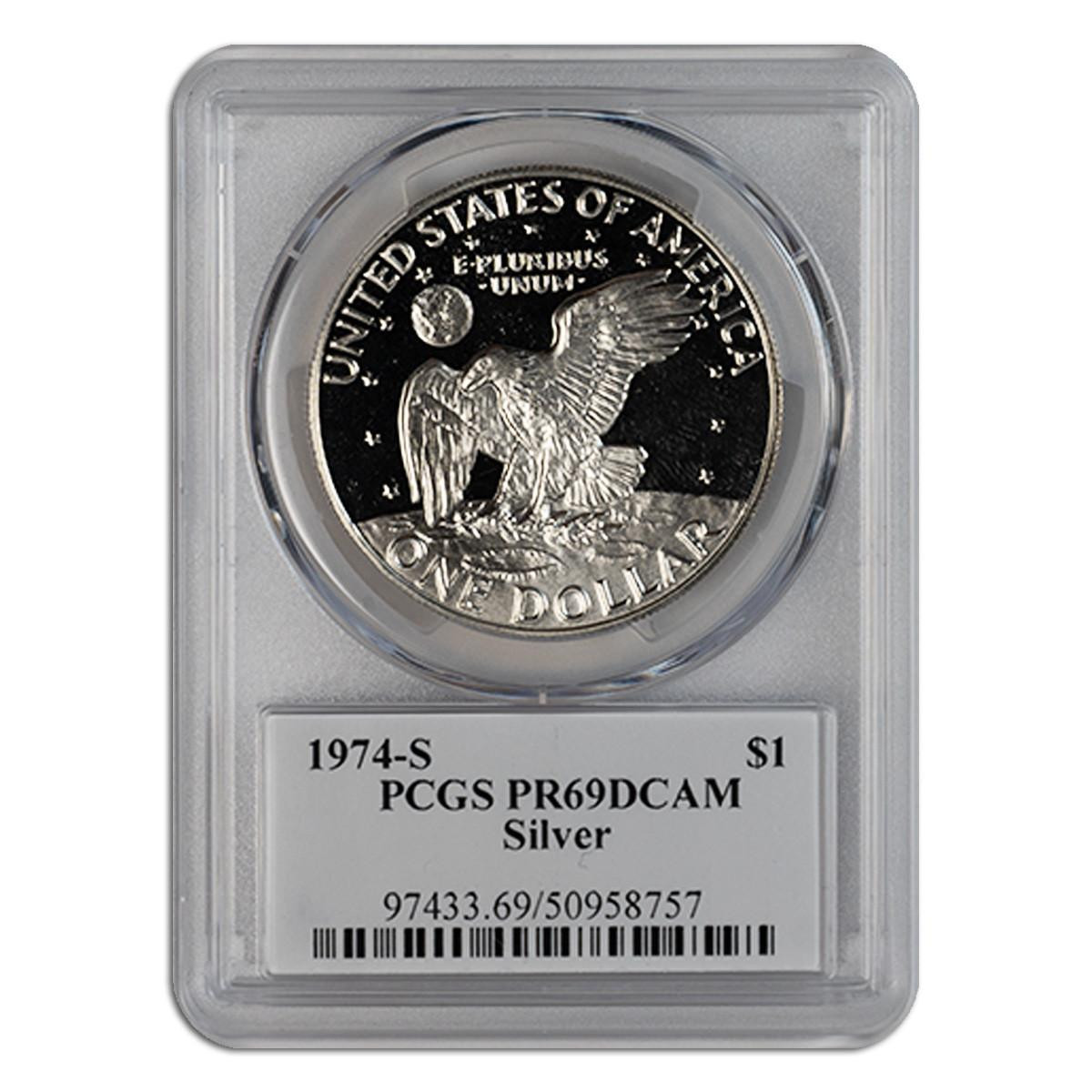 Buy 1974-S Silver Eisenhower PCGS PR69 DCAM Online