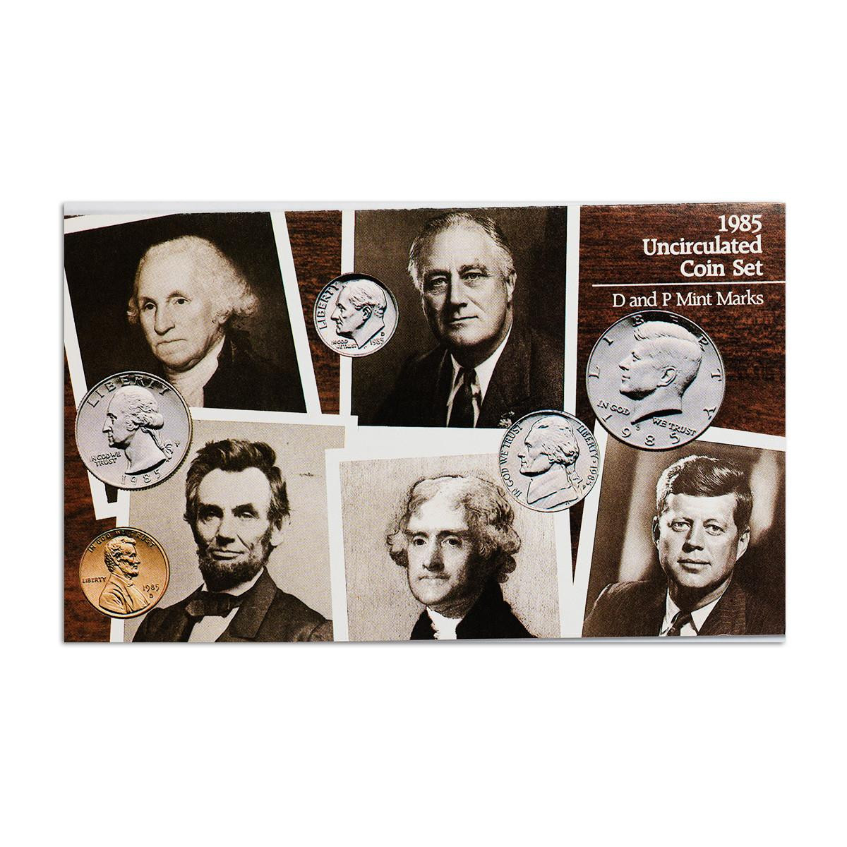 Buy 1985 U.S. Mint Set | Bullion Shark Authorized Rare Coin Dealer