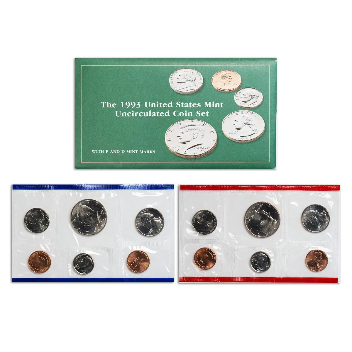 Buy 1993 U.S. Mint Set | Bullion Shark Authorized Rare Coin Dealer