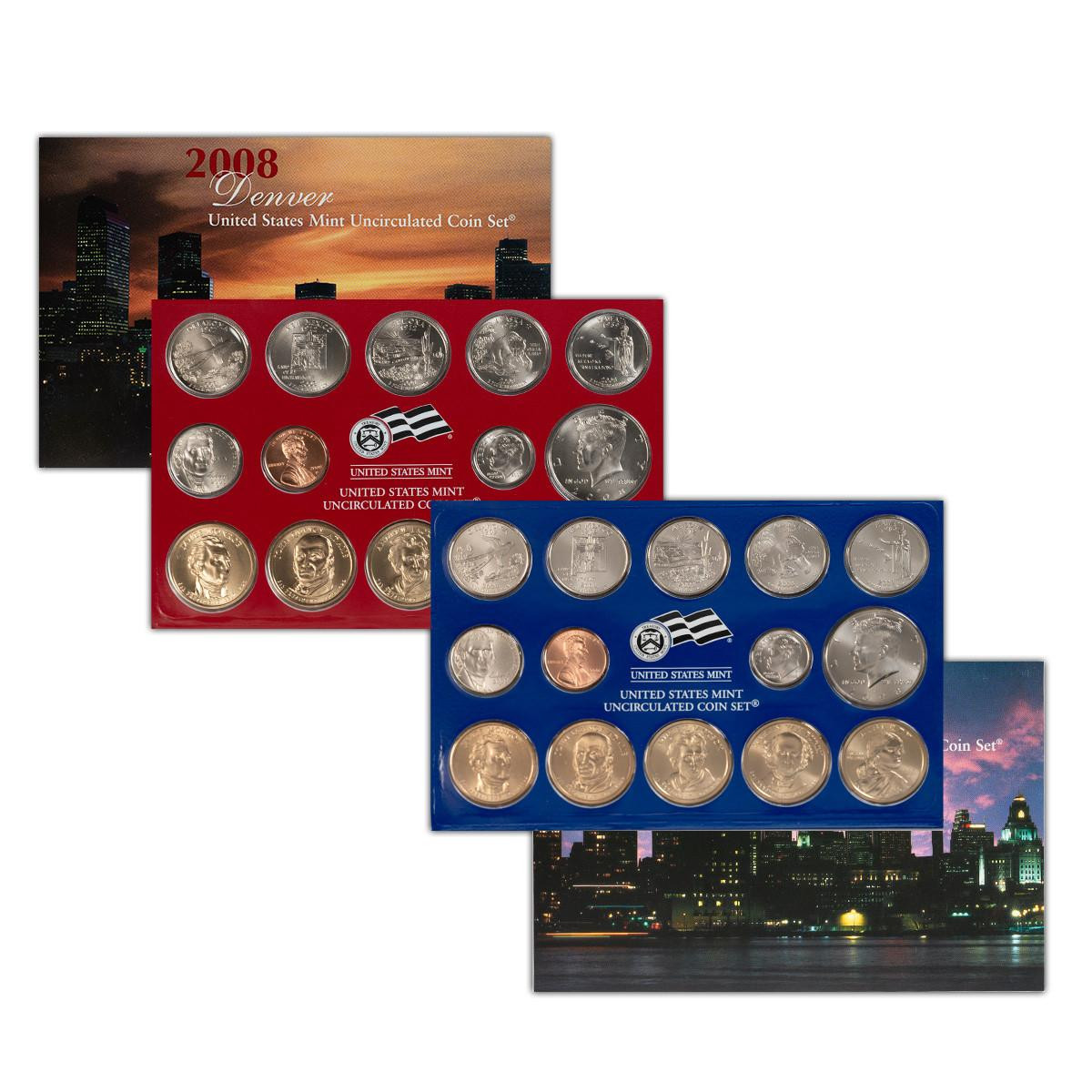 Buy 2008 U.S. Mint Set | Bullion Shark Authorized Rare Coin Dealer