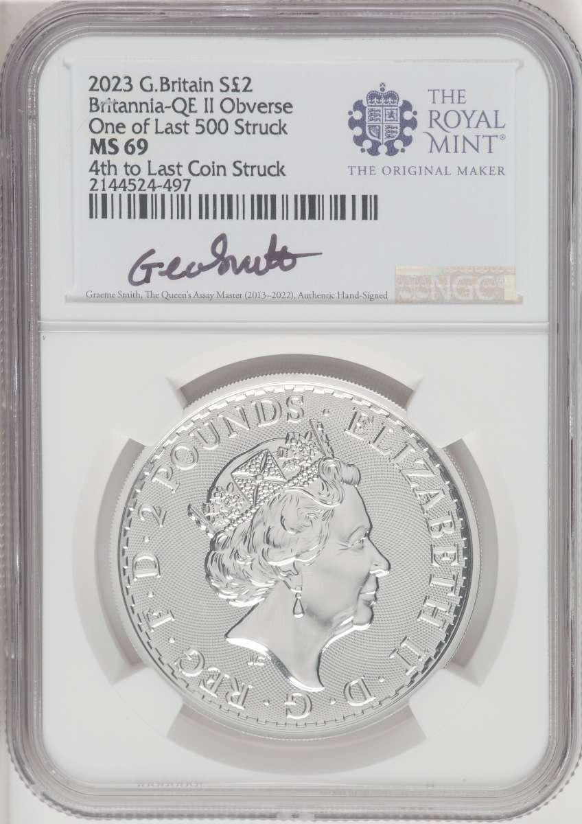 1000 MS Royal Succession Coin NGC MS69 | Rare Coins For Sale