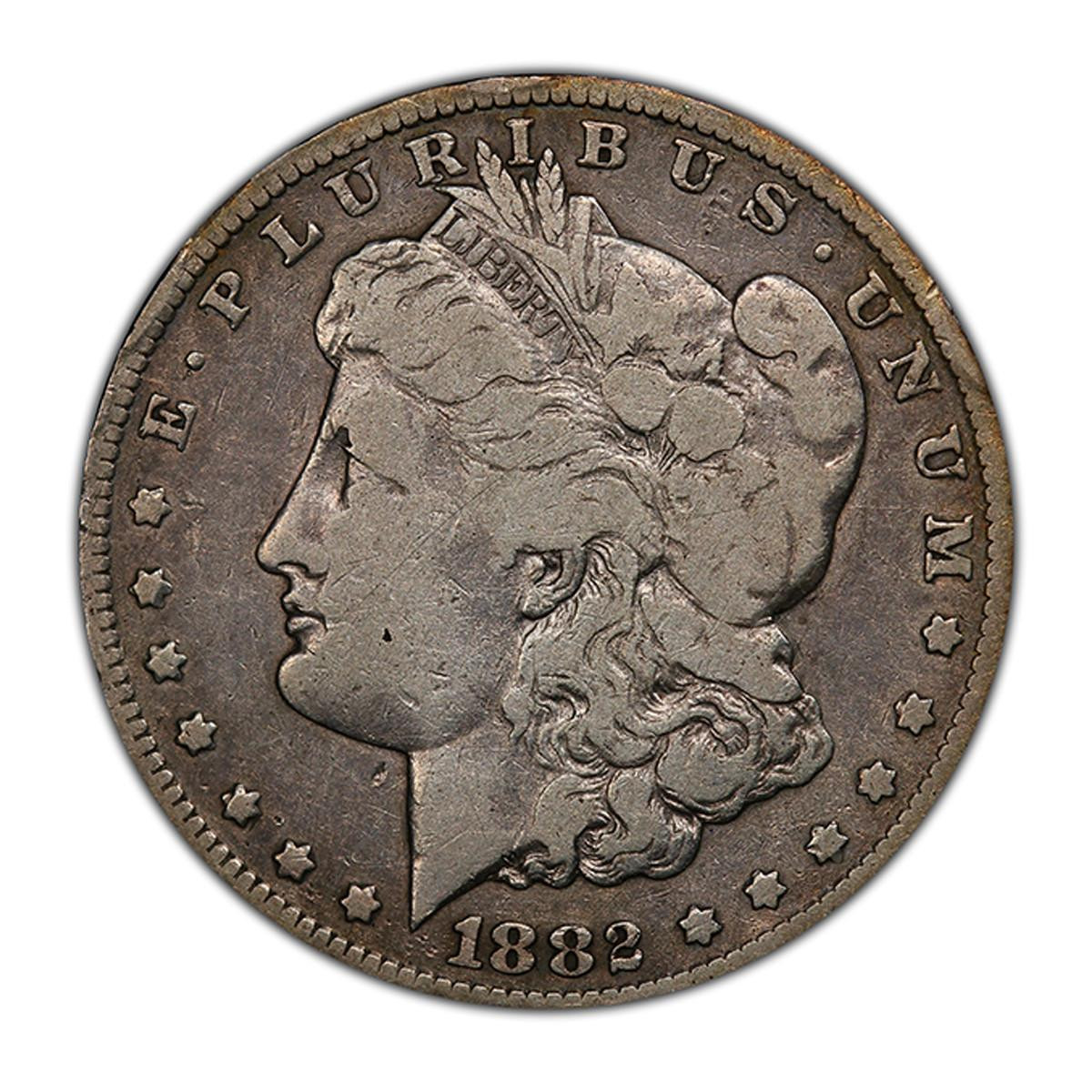 1882-CC Morgan Dollar - The Wild West