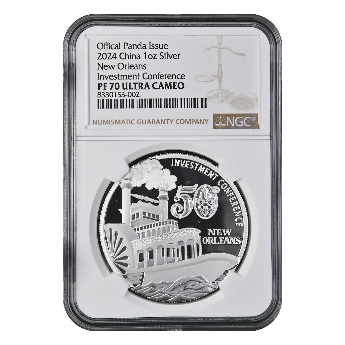 2024 1 oz Silver Panda 