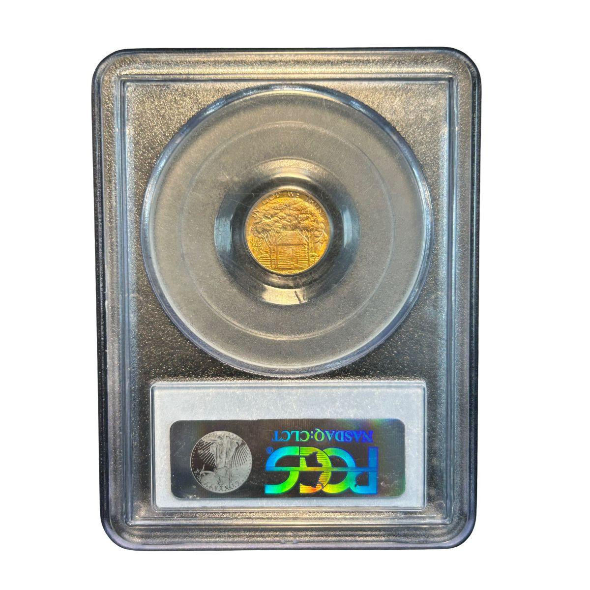 PCGS MS69 サモア 2022 20C金メッキ銅貨 十二星座 発行3千枚 1922 Grant