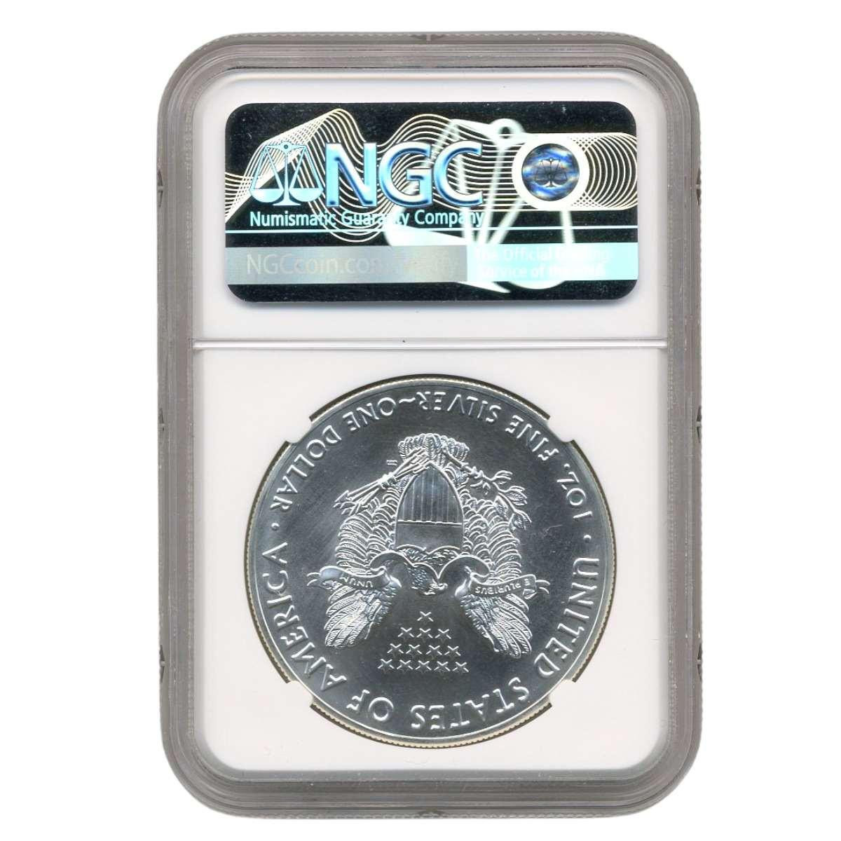 2016 (S) Silver Eagle NGC MS70 - The Secret Release