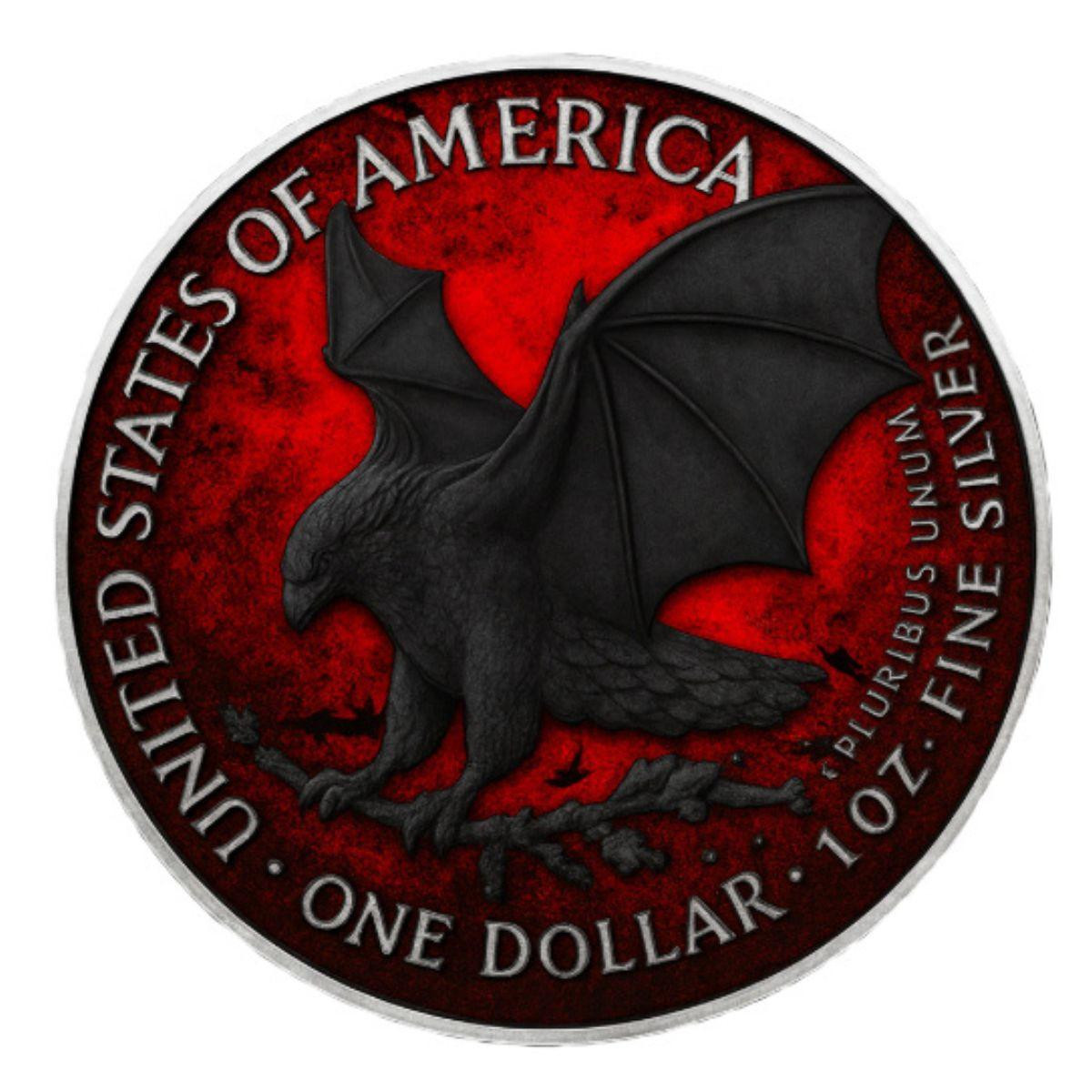 2025 1 oz Silver Eagle - Halloween - Limited Edition 1 of 499