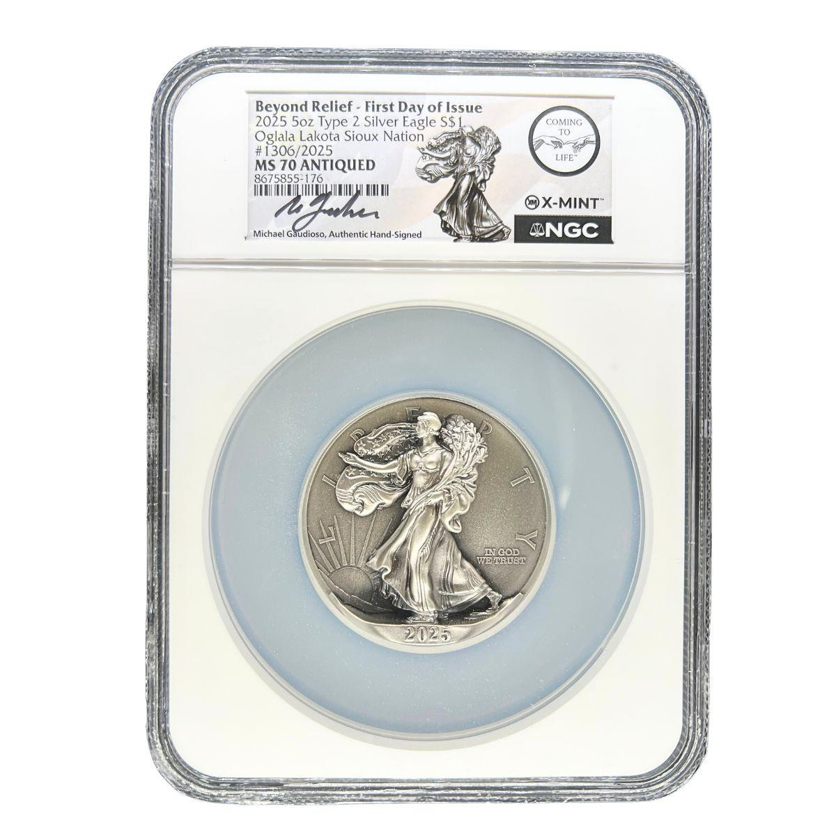 2025 5 oz Silver Eagle 