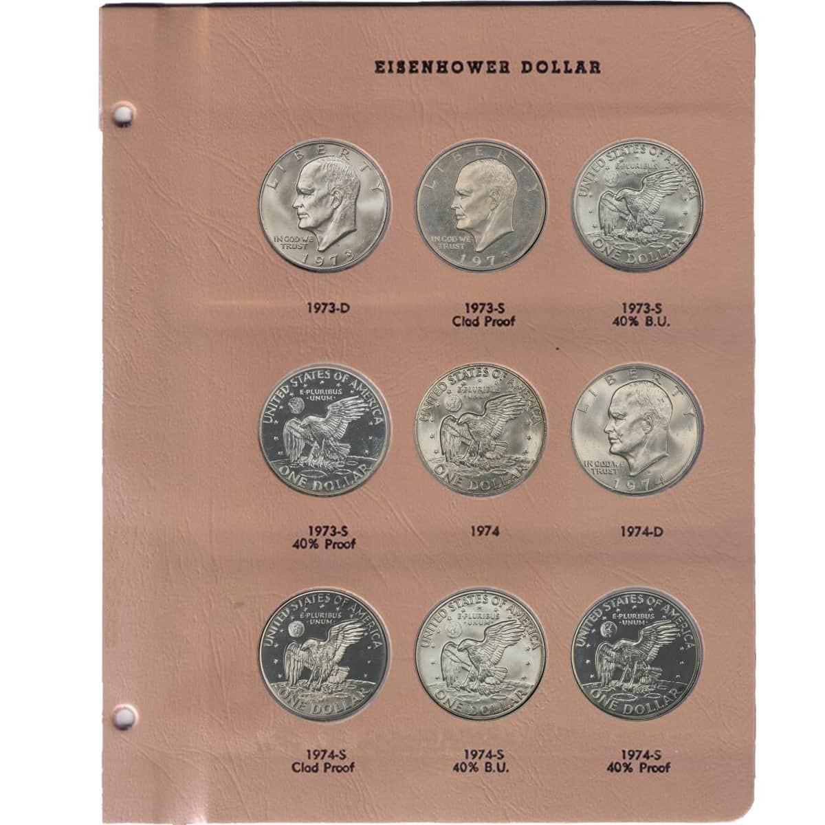 Buy Complete 1971-1978 Eisenhower Dollar Set Online