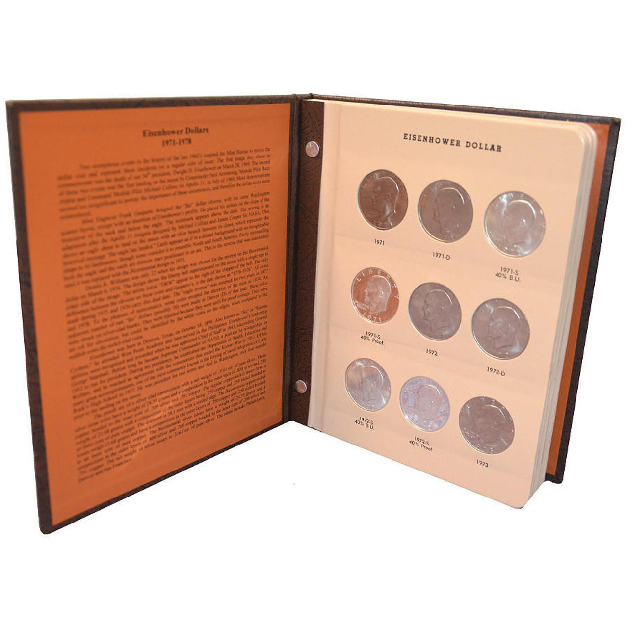 Buy Complete 1971-1978 Eisenhower Dollar Set Online