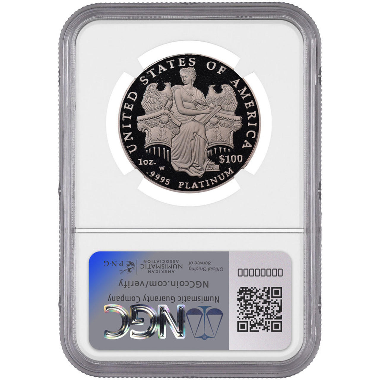 2006-W $100 Platinum Eagle NGC PF70 UCAM - Bullion Shark