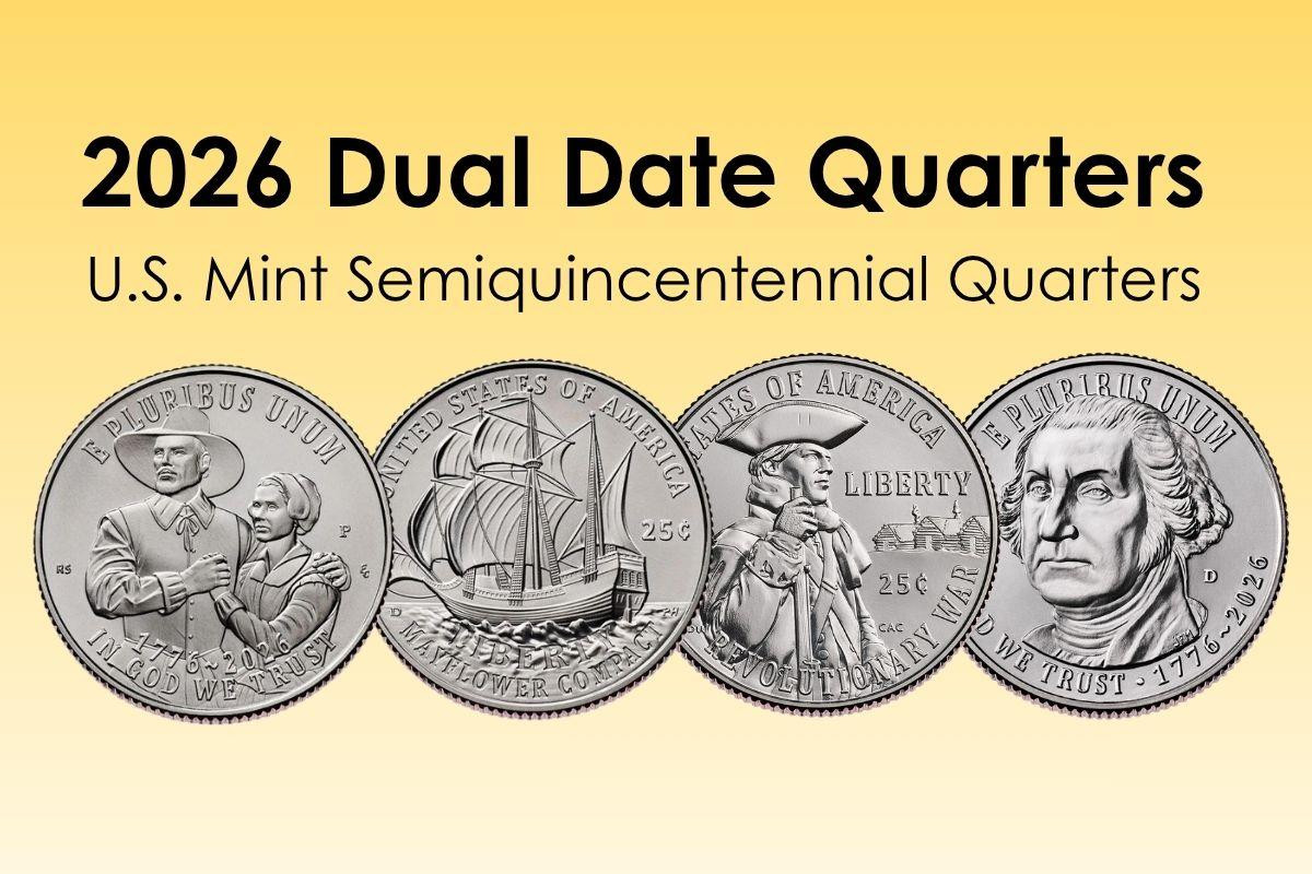 2026 Quarters: U.S. Mint Semiquincentennial Quarters - Bullion Shark