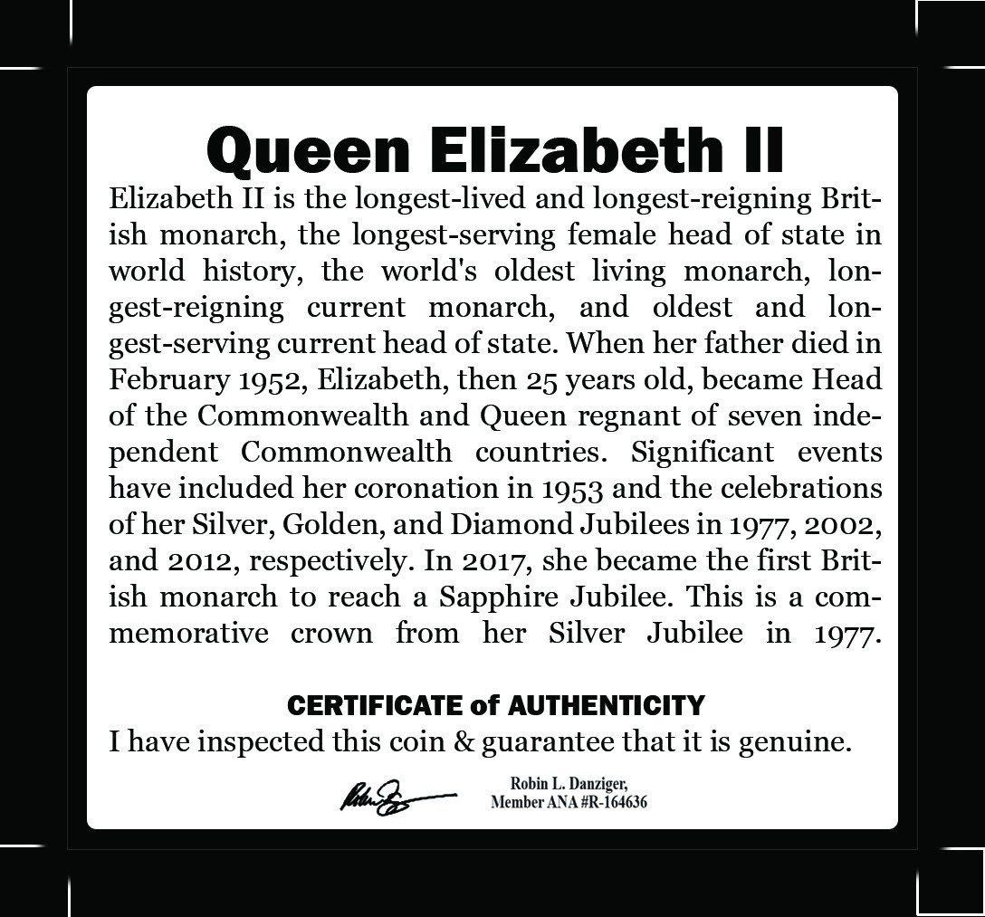 The Silver Jubilee of Queen Elizabeth II (black box)