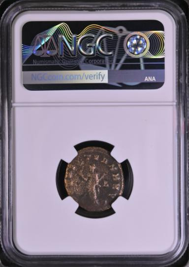 AD 253-268 Bronze Roman Gallienus NGC (Coins of the Romans Label)