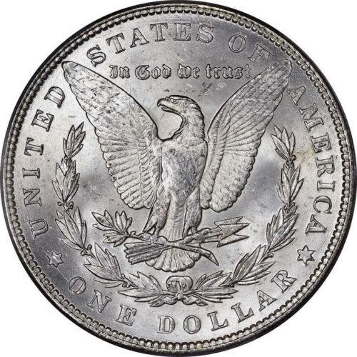 1887 Morgan Silver Dollar Brilliant Uncirculated | Bullion Shark