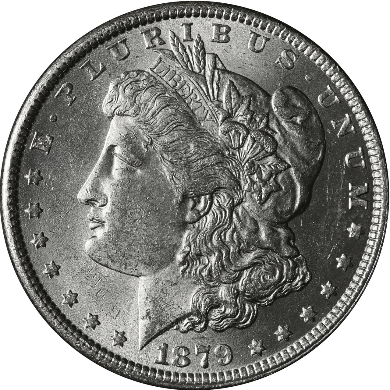 1879 Morgan Dollar 大型銀貨　NGC認証 1879 Morgan Dollar 大型銀貨 NGC認証 1879 MS | Coin Explorer