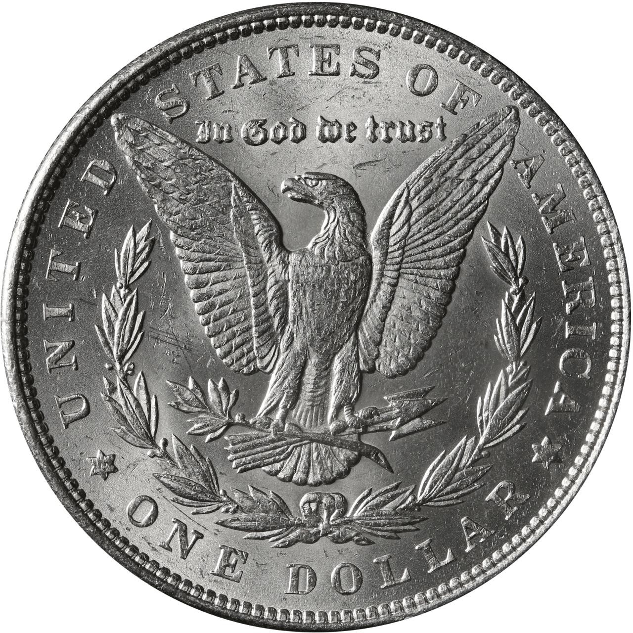 1886 Morgan Silver Dollar Coin BU | Bullion Shark Rare Coins
