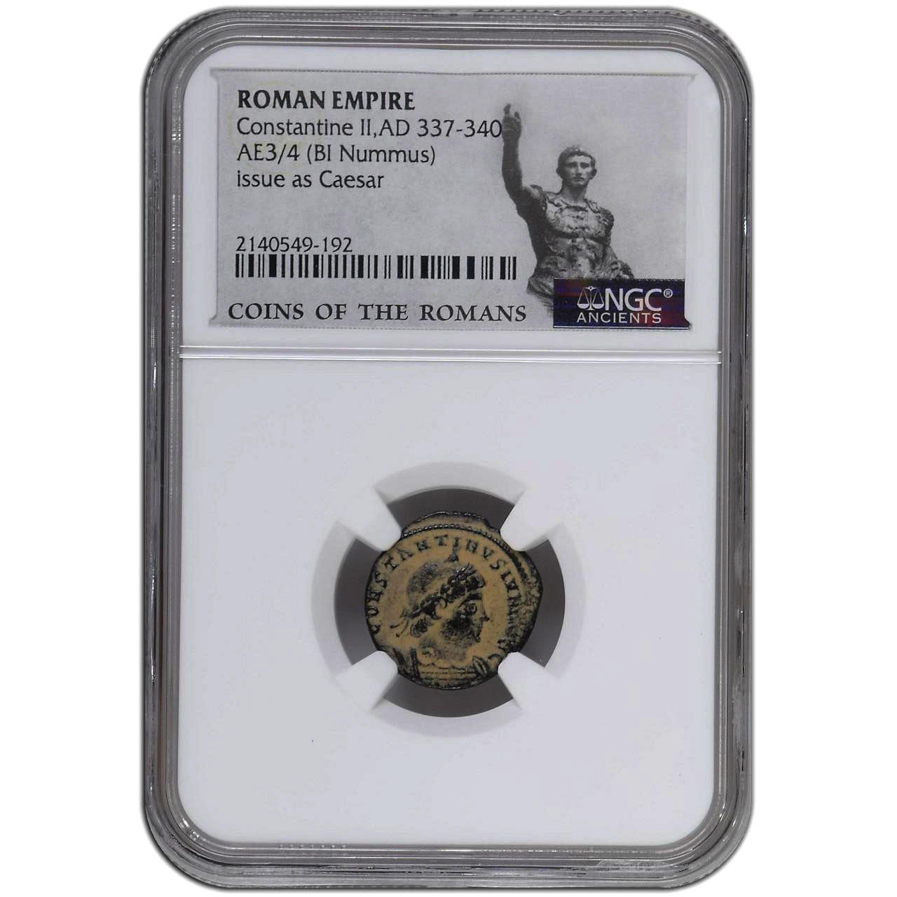 Roman Bronze Coin NGC - Desert Patina