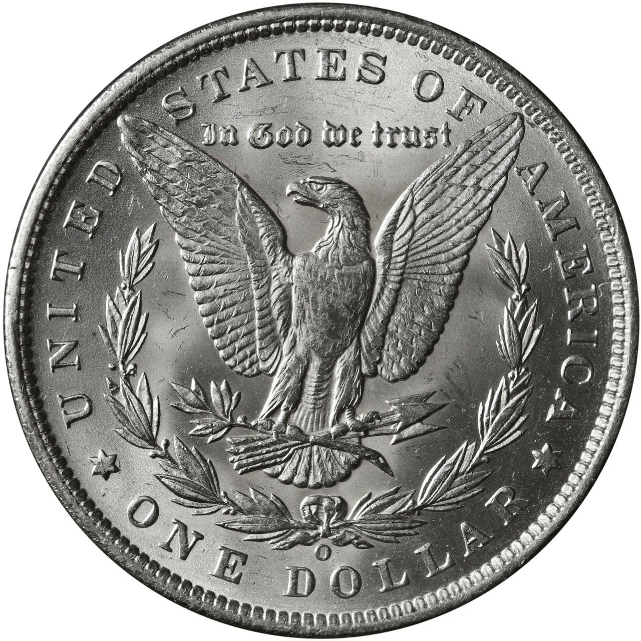 1890-O Morgan Silver Dollar Coin BU | Bullion Shark Rare Coins