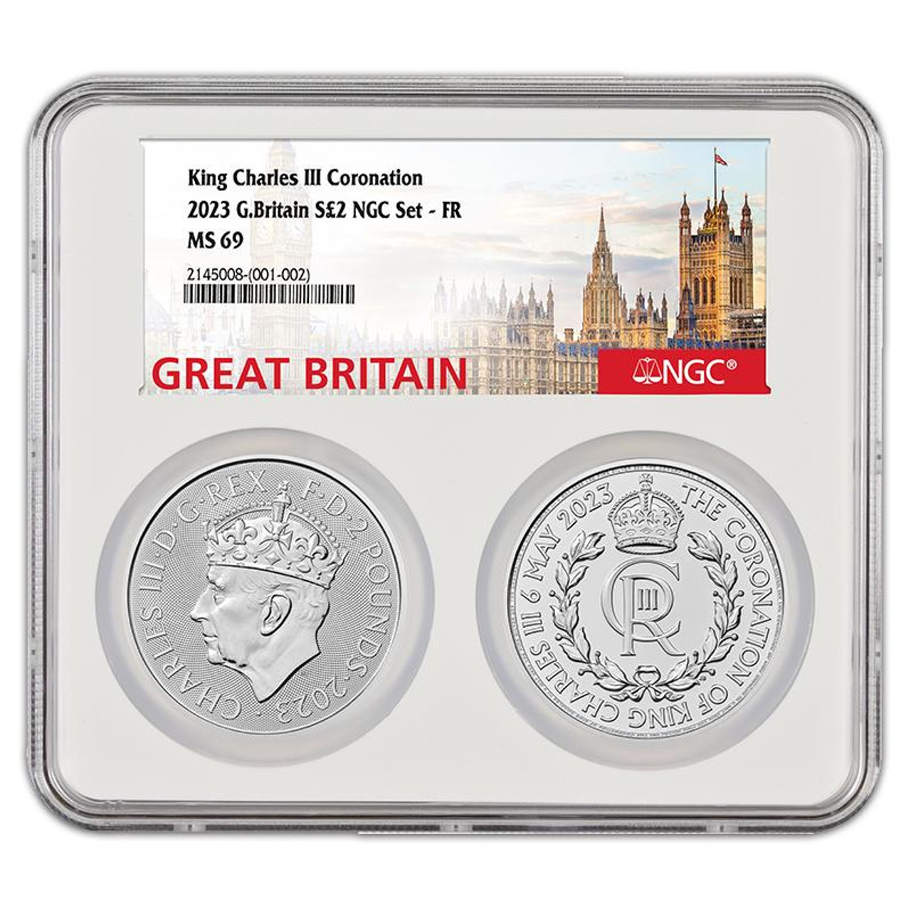 2023 1 oz Silver King Coronation NGC MS69 First Releases