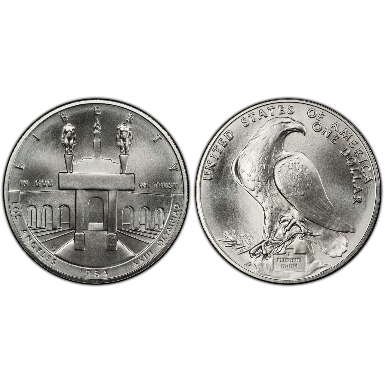 1984 Olympic Dollar Coin Facts and History