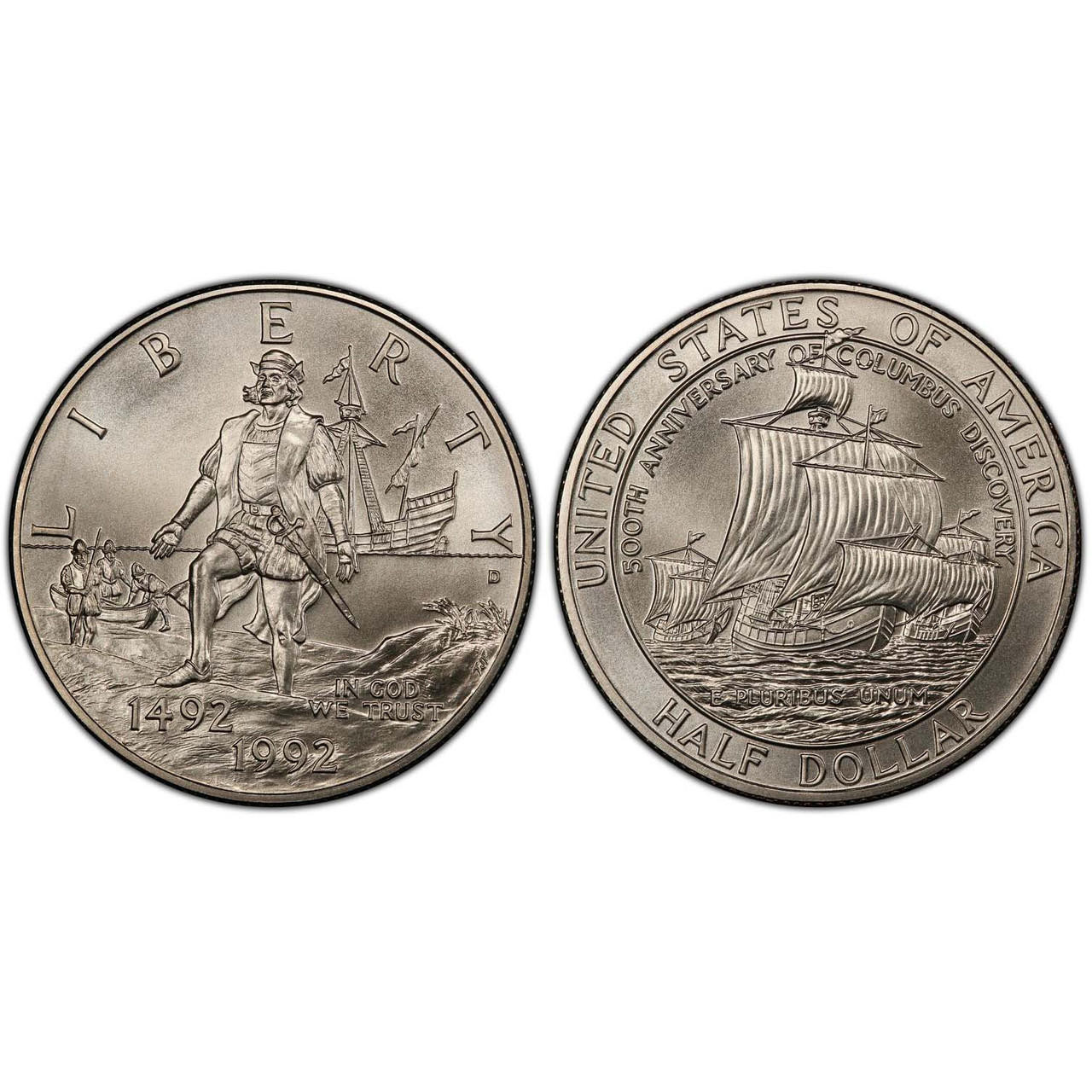 Buy 1992 Columbus Half Dollar Brilliant Uncirculated online at