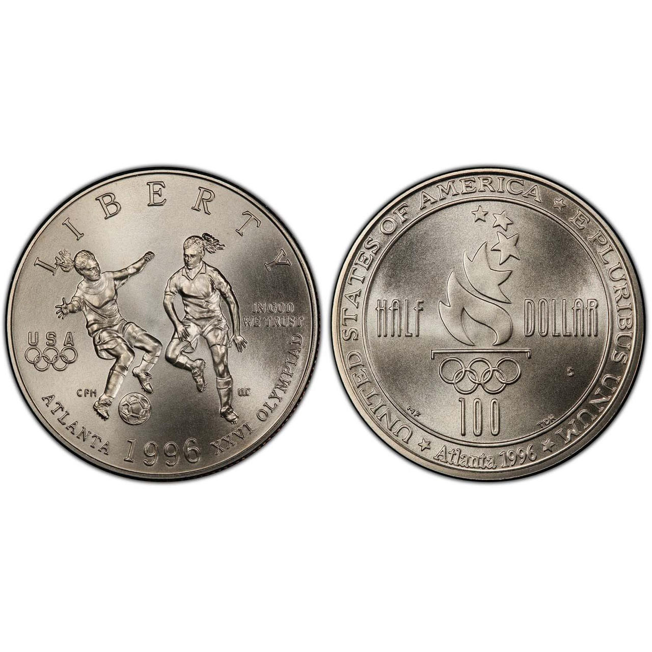 Buy 1996 Soccer Half Dollar Brilliant Uncirculated online at