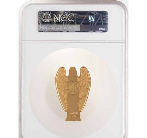 2023 $20 Cook Island Angel of Mercy Gilded MS70 NGC