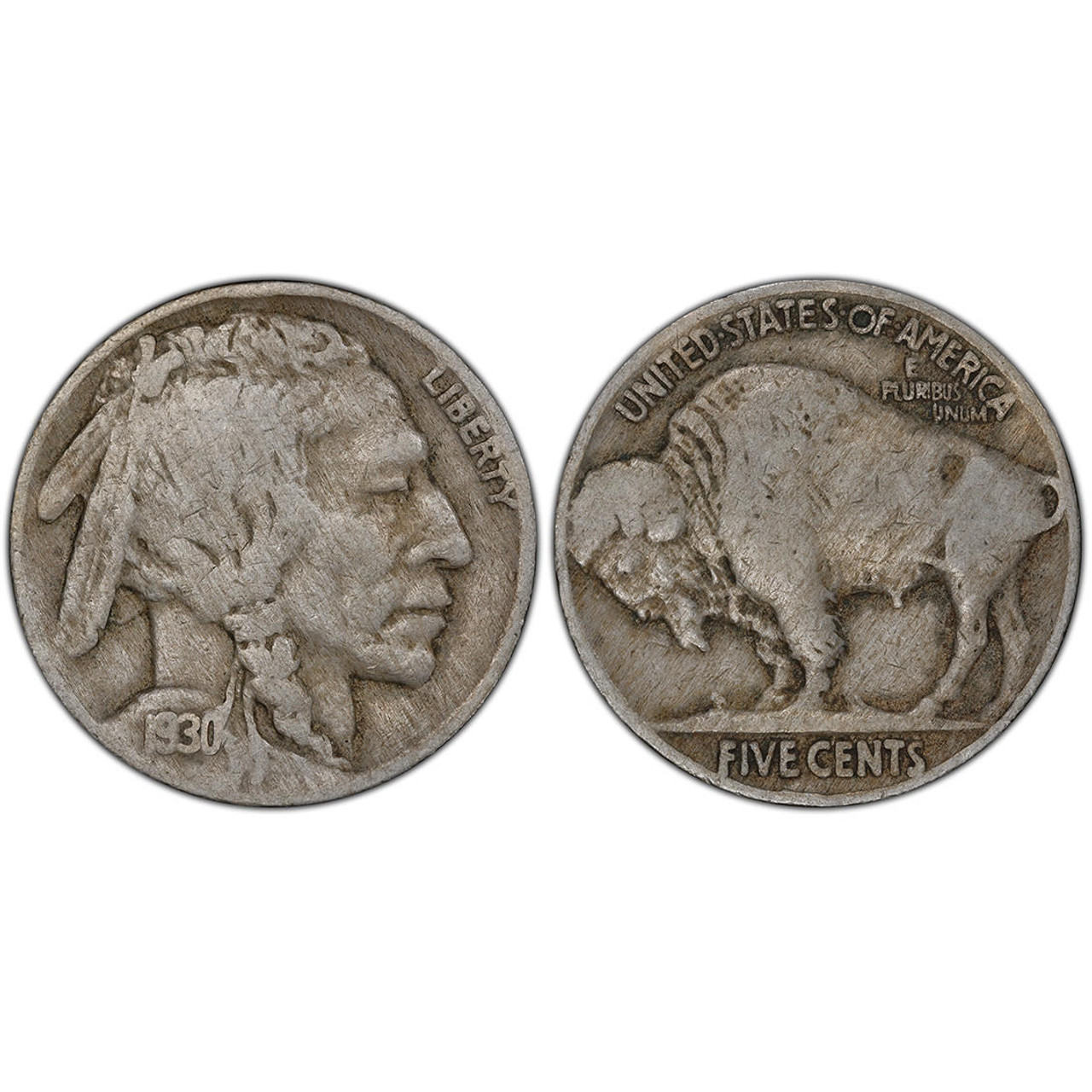 Buy 1930 Buffalo Nickel online at Bullion Shark.