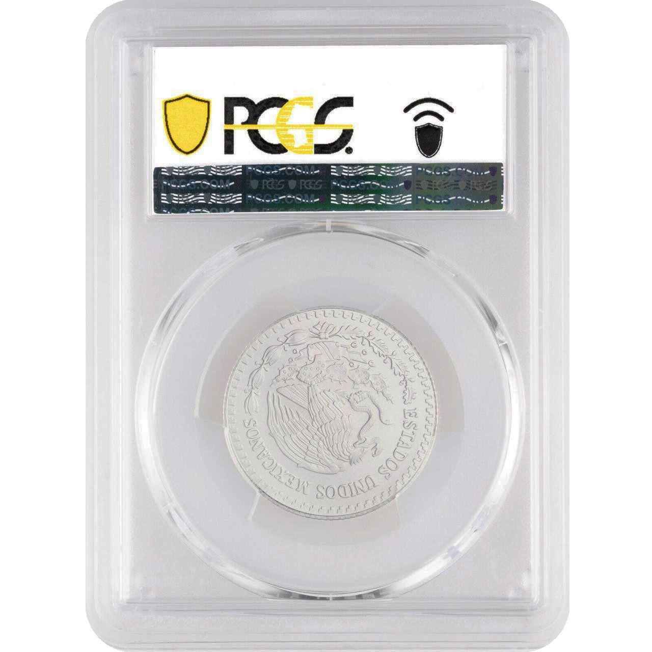 2023-Mo Mexico Silver Libertad .999 Silver 1/4 oz Coin PCGS MS70