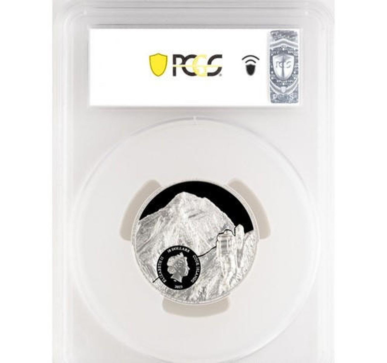 2023 $10 Mt. Everest 1953 2 oz .999 Silver Coin PCGS PR70