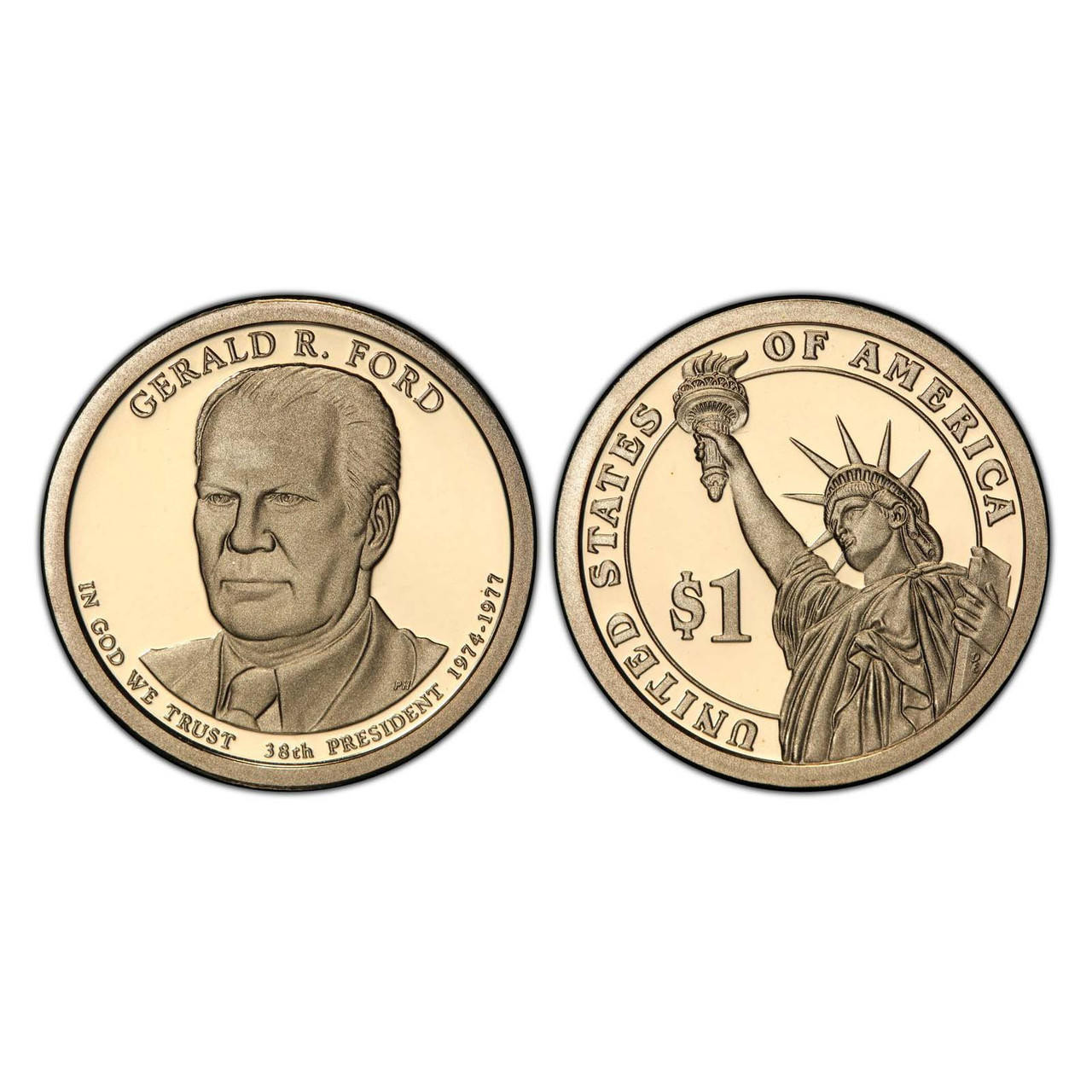 Buy 2016S Gerald R. Ford Presidential Dollar Proof online.