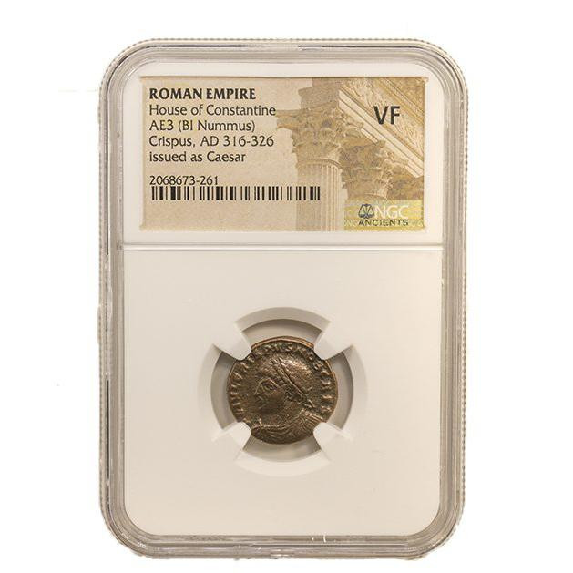 Roman Coins: Roman AE3 of Crispus Coins For Sale