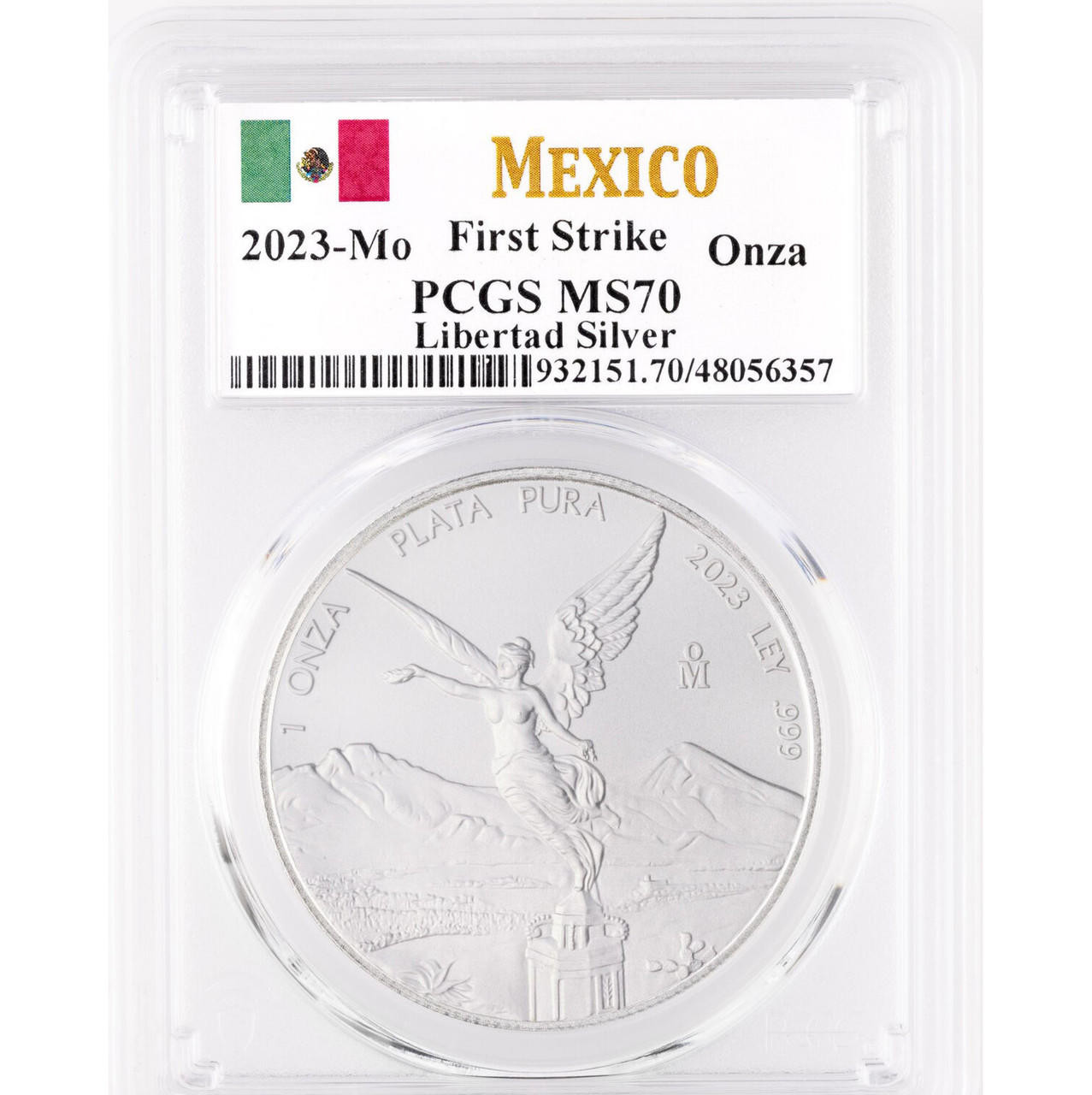 2023-Mo Mexico 1/20oz Silver Libertad PCGS MS69 First Strike