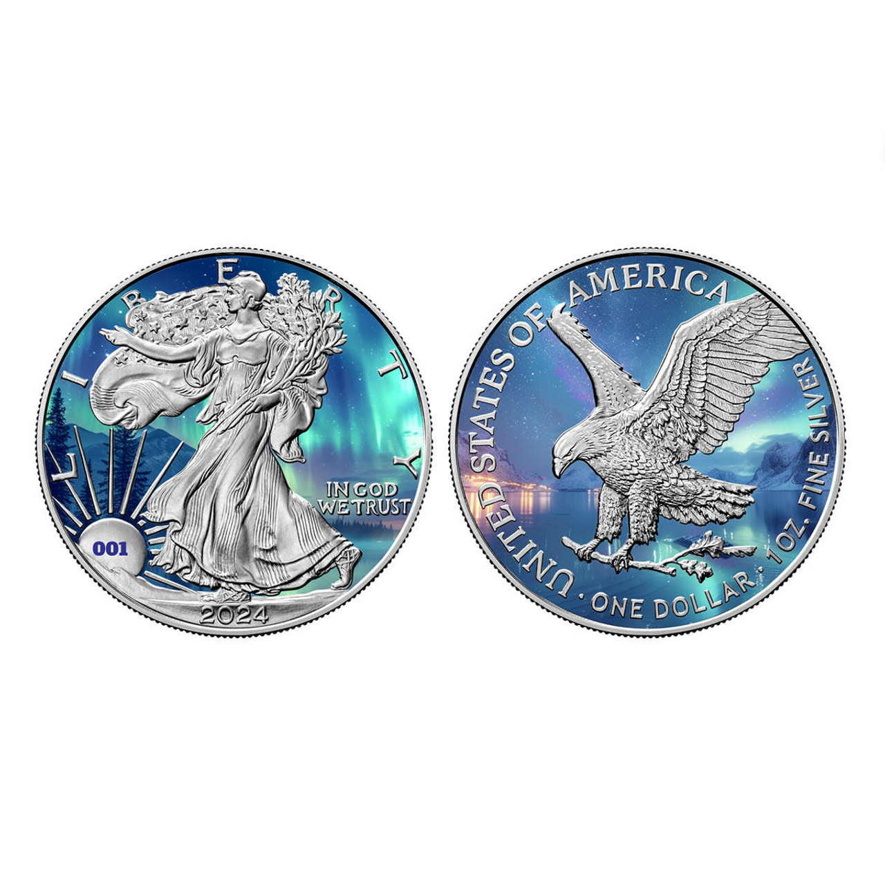 2024 Silver Eagle - Chromatics Northern Lights